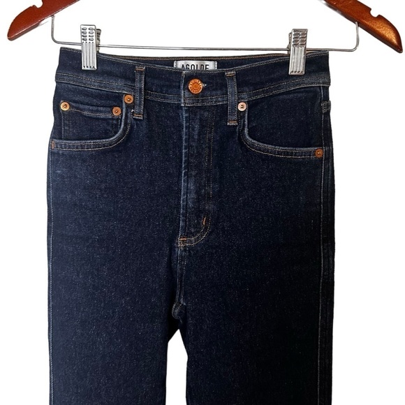 AGOLDE Roxanne Super High Rise Skinny Jeans - Picture 6 of 13